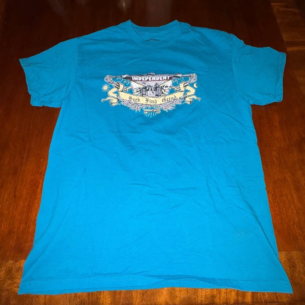 Independent Truck‎ Co Seek Find Grind Skate Graphic T Shirt Medium